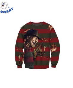 Freddy Krueger Threatening Halloween 3D Shirt 3