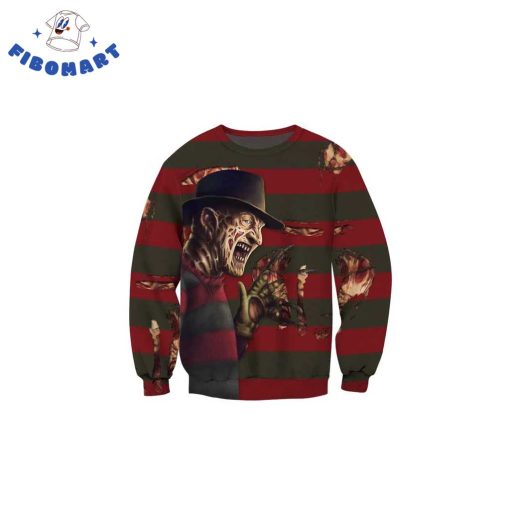 Freddy Krueger Threatening Halloween 3D Shirt