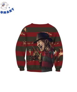 Freddy Krueger Threatening Halloween 3D Shirt 4