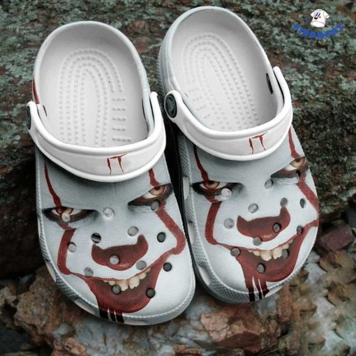 IT Pennywise Smile Face Halloween Crocs