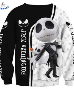 Jack Skellington And His Zero, Nightmare Before Christmas 3D shirt