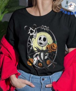 Retro Vintage Skater Skateboarding Wolf Halloween Pumpkin T-Shirt