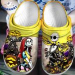 Cute Jack and Sally Halloween Crocs, We Are Simply Meant To Be Crocs