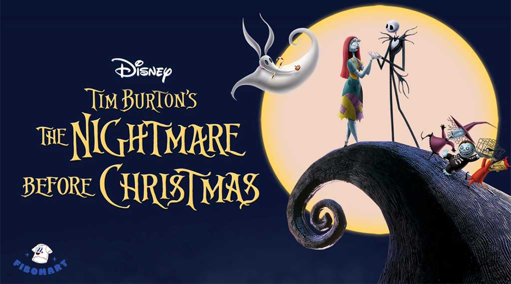 Jack Skellington And Sally, From Nightmare Before Christmas