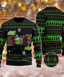 Tennis Snowman and Christmas Gifts Ugly Christmas Sweater