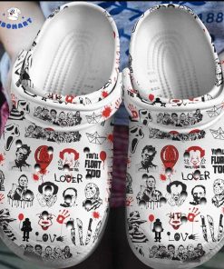 Michael Meyers Jason Pennywise Freddy Krueger Halloween Crocs, Horror Movies Characters