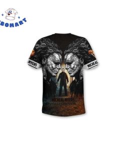 Michael Myers Beside Michael Myers Unmasked Halloween 3D Shirt