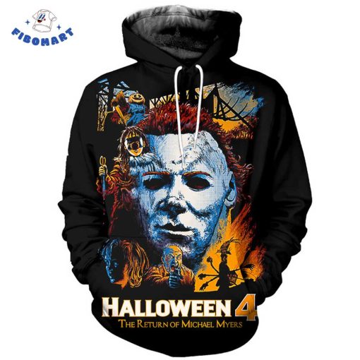 The Return Of Michael Myers 3D Hoodie, Halloween 4 Hoodie