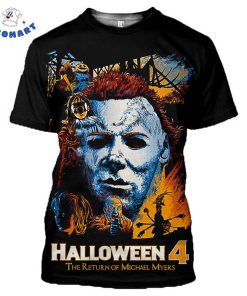 The Return Of Michael Myers 3D Hoodie, Halloween 4 Hoodie