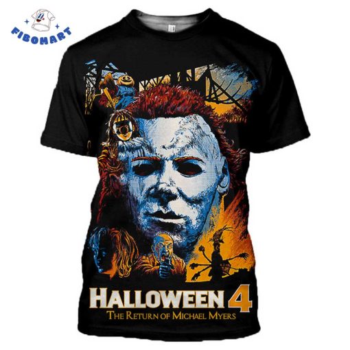 The Return Of Michael Myers 3D Hoodie, Halloween 4 Hoodie