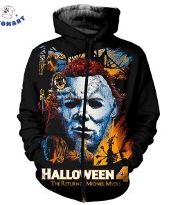 The Return Of Michael Myers 3D Hoodie Halloween 4 Hoodie 4