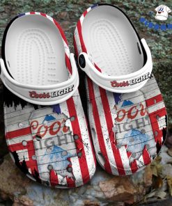 American Flag Mix Coors Light Crocs