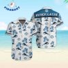 Modelo Especial American Flag Pattern Hawaiian Shirt