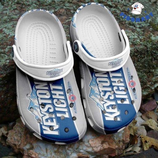 Keystone Light Logo Beer Crocs