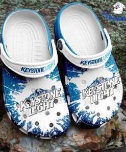 Keystone Light Blue Color Crocs