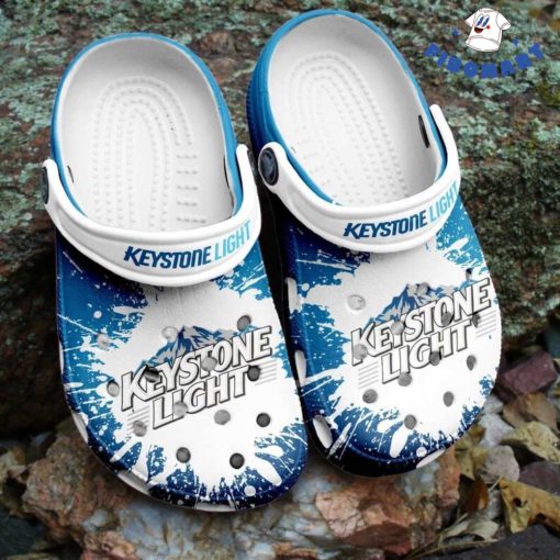 Keystone Light Blue Color Crocs