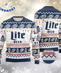 Keystone Light Beer Candy Ugly Christmas Sweater