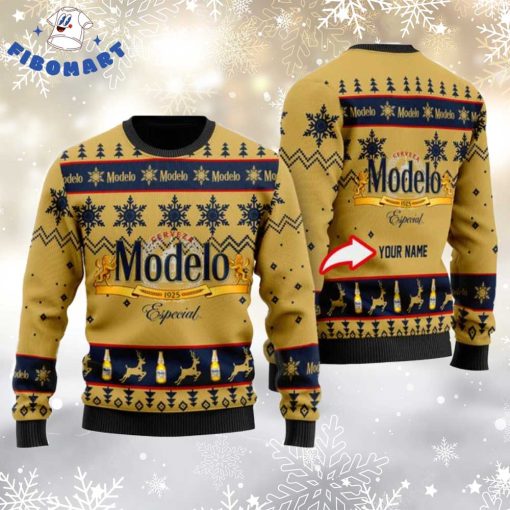 Modelo Especial Custom Name Ugly Christmas Sweater