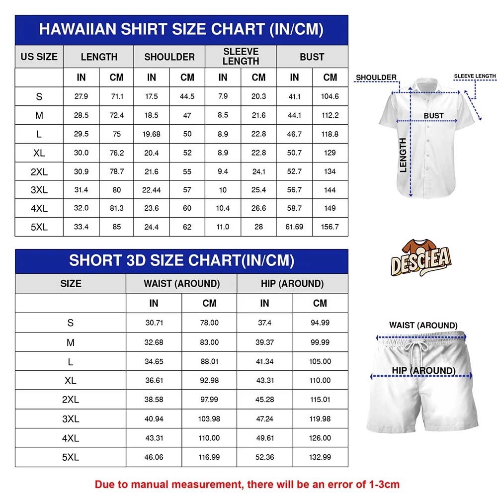 GC Hawaii Shirt And Short Summer 2024 – GCHS0085