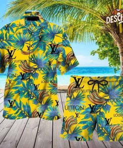 Louis Vuitton Banana Yellow Hawaii Set for Men