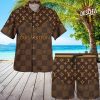 Louis Vuitton Camouflage Hawaii Set for Men