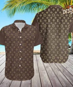 Louis Vuitton Brown Hawaii Shirt for Men