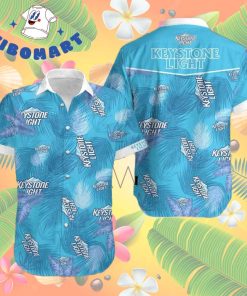 Palm Leaves Keystone Light Hawaiian Shirt