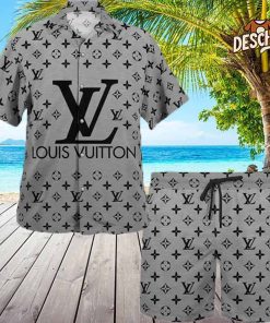 Louis Vuitton Grey Hawaii Set for Men