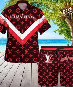 Louis Vuitton Red Hawaii Set For Men