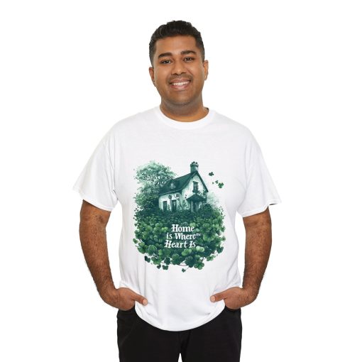 Home Is Where Of The Heart Is, St. Patricks Day Shirt