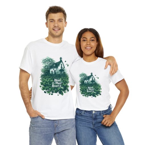 Home Is Where Of The Heart Is, St. Patricks Day Shirt