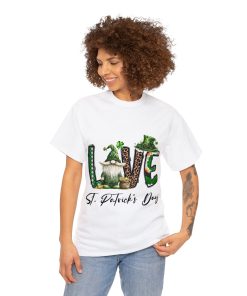 Love Gnome St Patricks Day Shirt 5