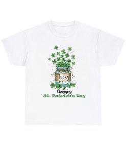 Lucky Vase, Shamrock, Happy St. Patricks Day Shirt