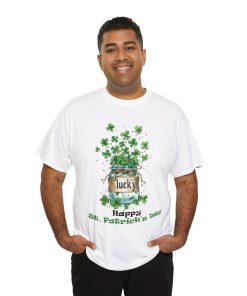 Lucky Vase, Shamrock, Happy St. Patricks Day Shirt