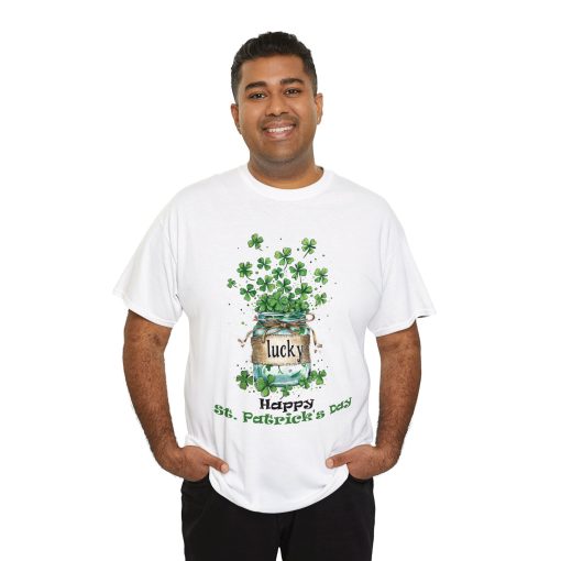 Lucky Vase, Shamrock, Happy St. Patricks Day Shirt