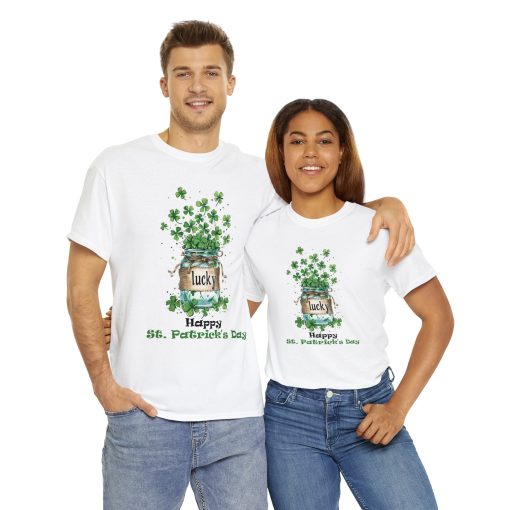 Lucky Vase, Shamrock, Happy St. Patricks Day Shirt