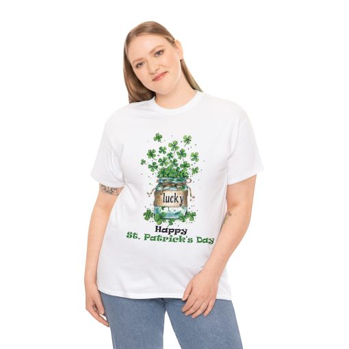 Lucky Vase, Shamrock, Happy St. Patricks Day Shirt