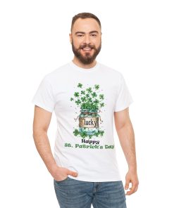 Lucky Vase Shamrock Happy St Patricks Day Shirt 7