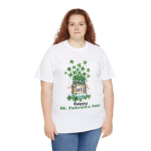 Lucky Vase, Shamrock, Happy St. Patricks Day Shirt