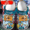 Deschea  Personalised Snoopy Clog Shoes