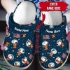 Deschea  Snoopy Pop Movie Crocs Crocband Clogs Shoes Comfortable For Men Women and Kids