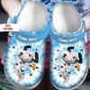 Deschea  Custom Name Autism Awareness Crocs Snoopy Crocband Clog Shoes For Men Women