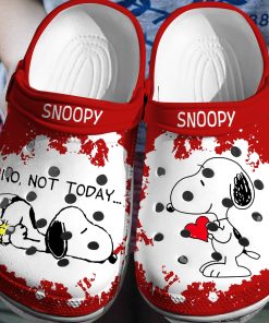 Deschea  Crocsband Snoopy Crocs 3D Clog Shoes