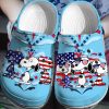 Deschea  Snoopy Crocs 3D Clog Peanuts Shoes