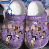 Deschea  Peanuts Snoopy Crocs Crocband Shoes Comfortable Clogs 3D