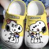 Deschea  Peanuts Snoopy Crocs Clogs Crocband Comfortable Shoes 3D