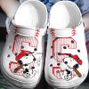 Deschea  Peanuts Snoopy Crocs Clogs Comfortable Shoes Crocband 3D