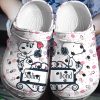 Deschea  Peanuts Snoopy Crocs Crocband Clogs Comfortable Shoes 3D