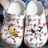 Deschea  Snoopy Flower Crocs 3D Clog Shoes