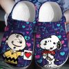 Deschea  Snoopy Charlie Crocs 3D Clog Shoes